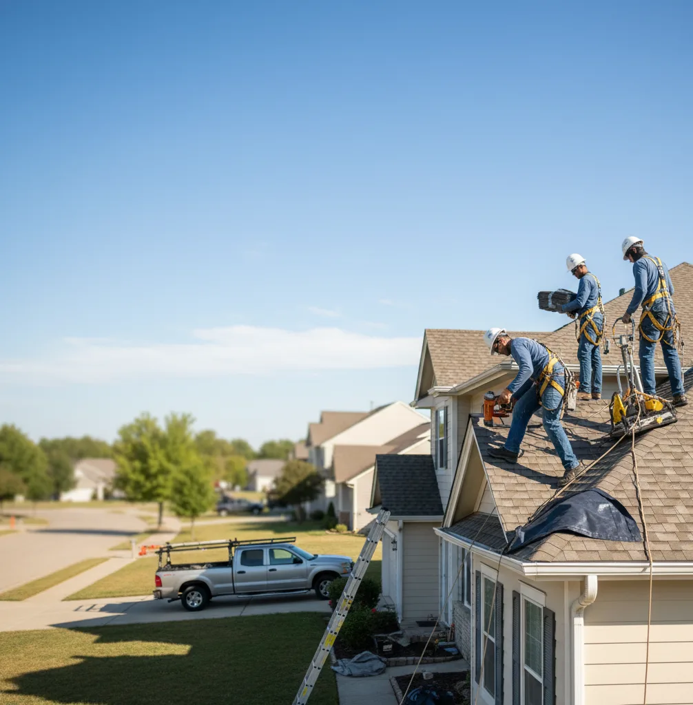 Roof Repair in Crosby